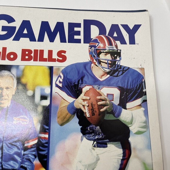 Miami Dolphins Vs Buffalo Bills Game Day Program Oct 25 1987 NFL Joe Robbie - Picture 3 of 6